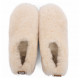 Женские Слипоны UGG Hailey Fluff Slippers Natural