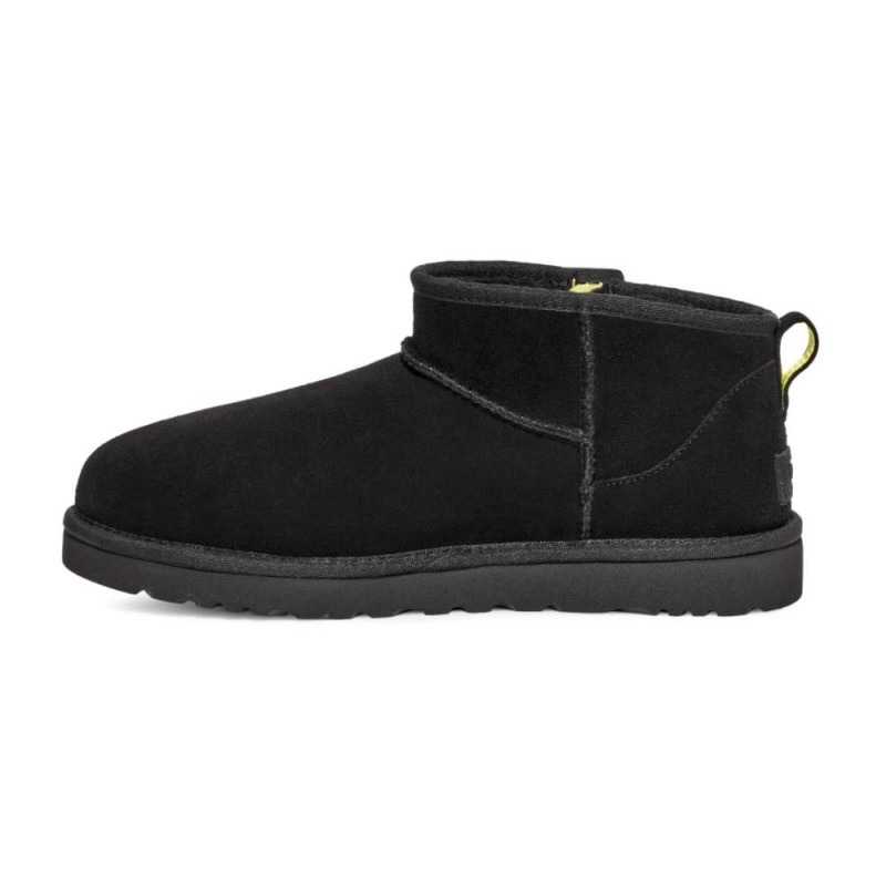 Женские Угги UGG Classic Ultra Mini Zip Black
