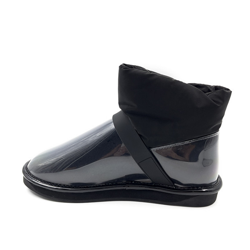 Женские Угги UGG Clear Quilty Boot Black