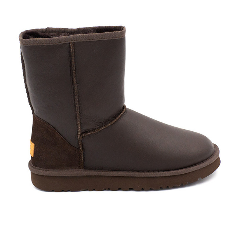 Мужские угги UGG Mens Classic Short Metallic Chocolate