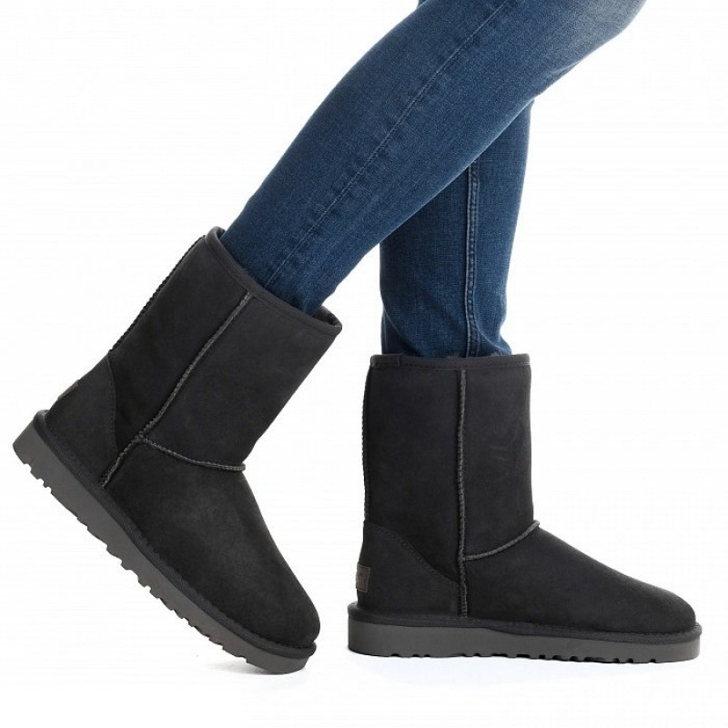 Женские Угги UGG Classic Short II Grey