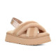 Женские тапочки UGG Disco Cross Slide Sand