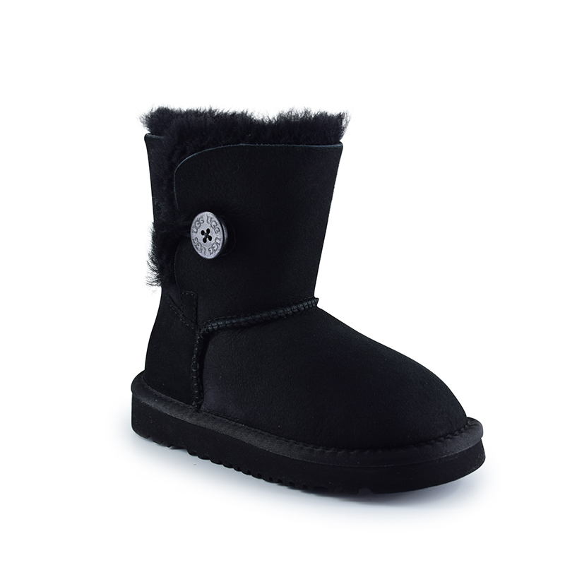 Детские Угги UGG Kids Bailey Button II Black