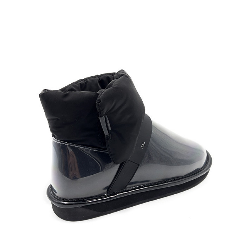 Женские Угги UGG Clear Quilty Boot Black