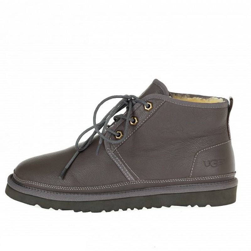 Мужские ботинки UGG Mens Neumel Leather Grey