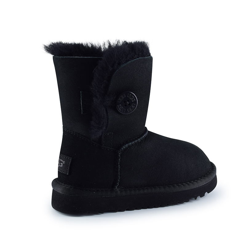 Детские Угги UGG Kids Bailey Button II Black