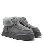 UGG Funkette Platform Boots Grey