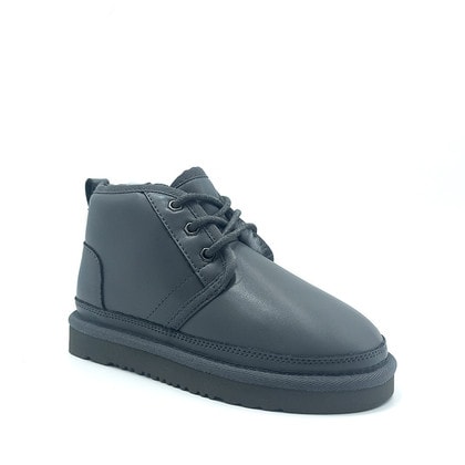 Ботинки UGG Kids Neumel II Zip Leather Grey