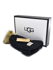 Шапка UGG Knit Pom II Hat Black
