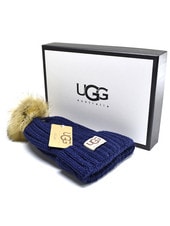 Шапка UGG Knit Pom II Hat Navy