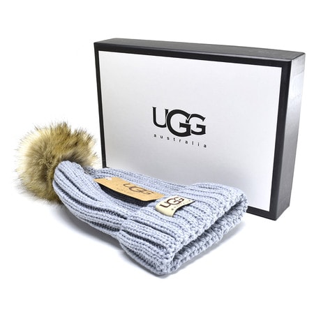 Шапка UGG Knit Pom II Hat Grey