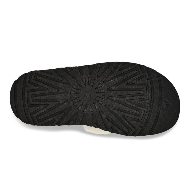 Женские тапочки UGG Disco Cross Slide White