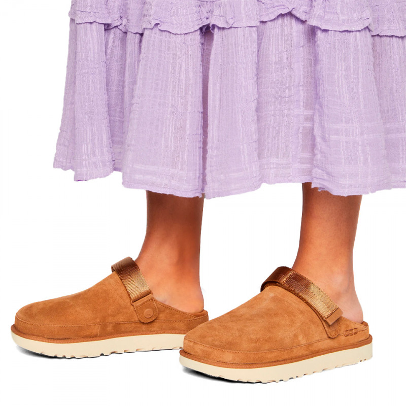 Женские Сабо UGG Summer Goldenstar Clog Black