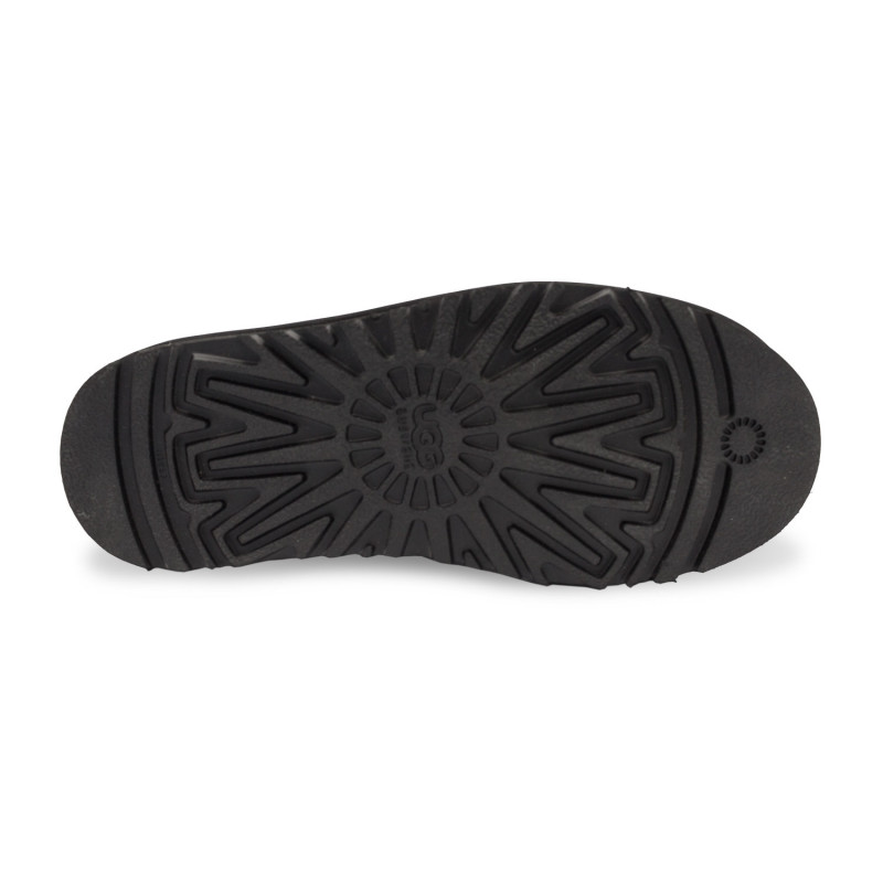 Женские Слипоны UGG Stitch Slip On Leather Black