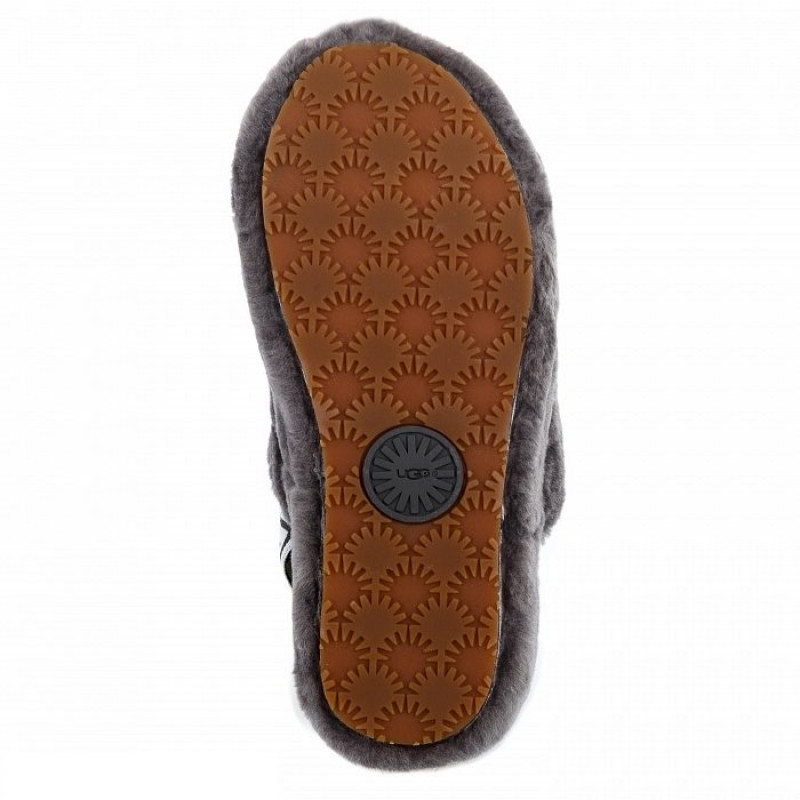 Женские тапочки UGG Fluff Yeah Slide Grey