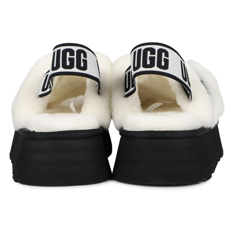 Женские тапочки UGG Disco Cross Slide White