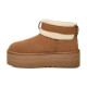 Женские Угги UGG Ultra Mini Belted Roller Chestnut