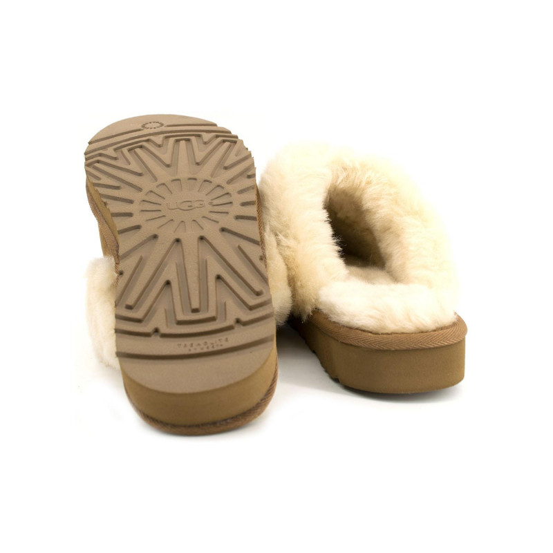 Женские Тапочки UGG Slippers Scufette Chestnut