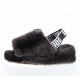 Женские тапочки UGG Fluff Yeah Slide Grey
