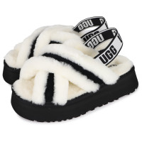 UGG Disco Cross Slide White