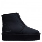 UGG Neumel Platform Zip Ultra Matte Black
