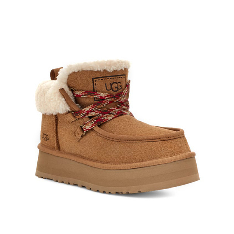 Женские ботинки UGG Funkarra Cabin Cuff Chestnut