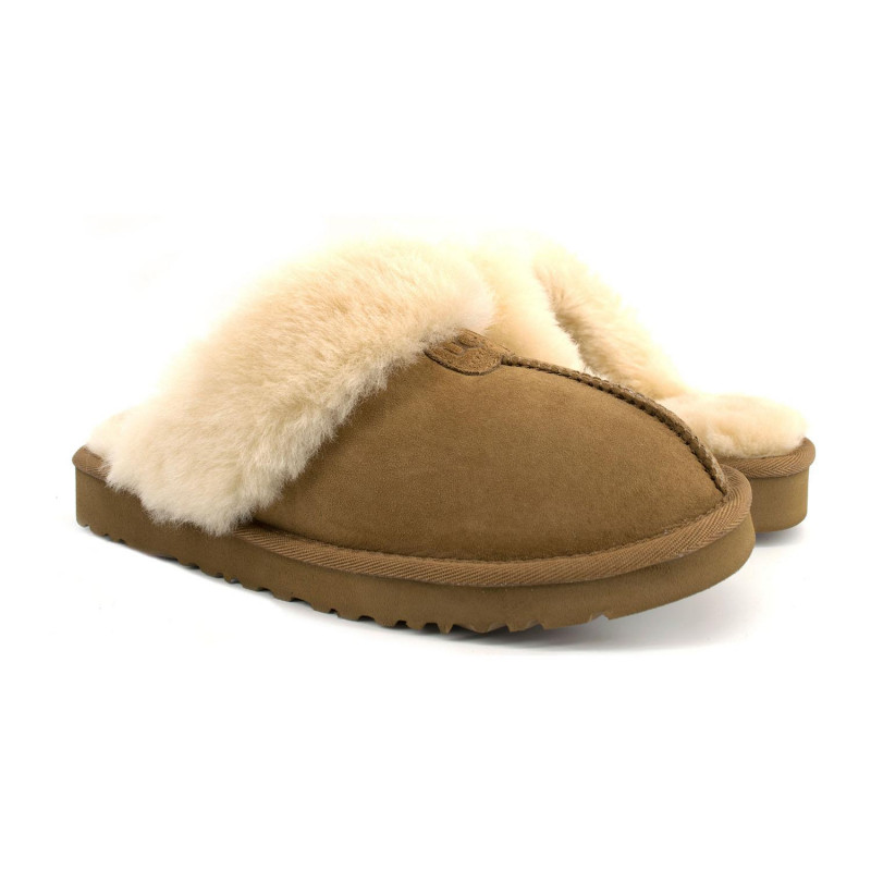 Женские Тапочки UGG Slippers Scufette Chestnut