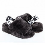 UGG Fluff Yeah Slide Grey