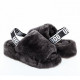 Женские тапочки UGG Fluff Yeah Slide Grey