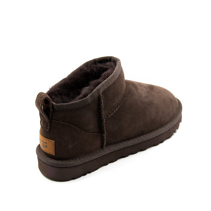 Мужские Угги UGG Mens Classic Ultra Mini Chocolate