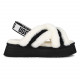 Женские тапочки UGG Disco Cross Slide White