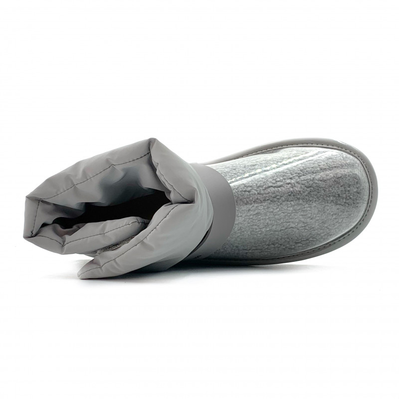 Женские Угги UGG Clear Quilty Boot Grey