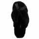 Женские тапочки UGG Fluff Flip Flop II Black