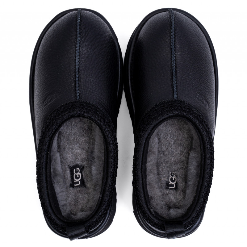 Женские Слипоны UGG Tazz Platform Leather Black
