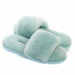 UGG Fluff Slide Slippers Lake Blue