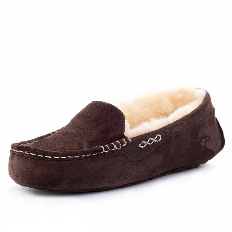Женские мокасины UGG Ansley Chocolate