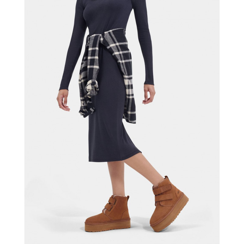 Женские Ботинки UGG Neumel Platform Buckle Chestnut