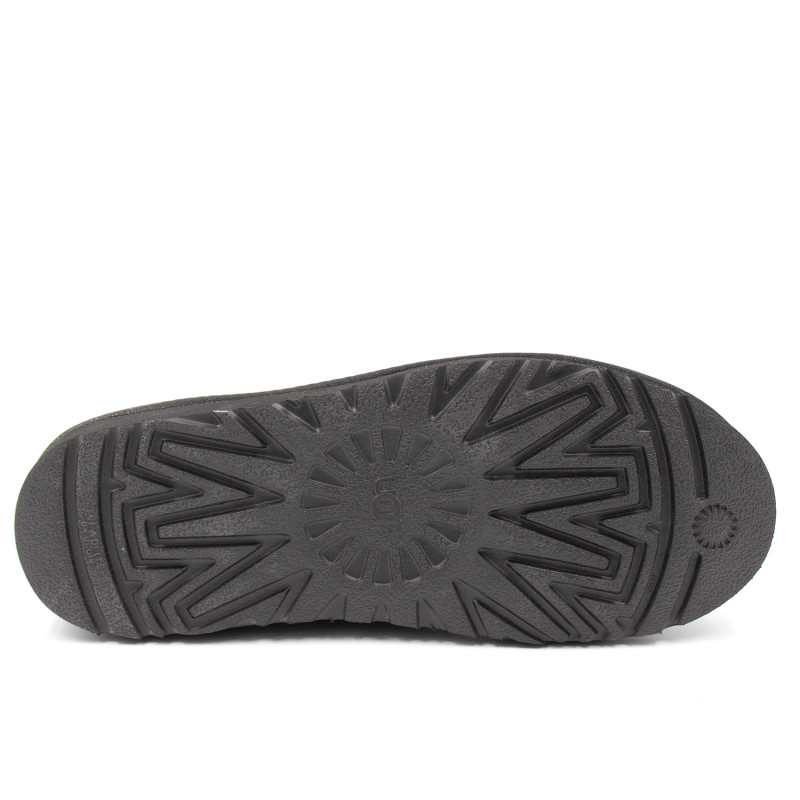 Женские Слипоны UGG Ultra Mini Tasman Leather Black