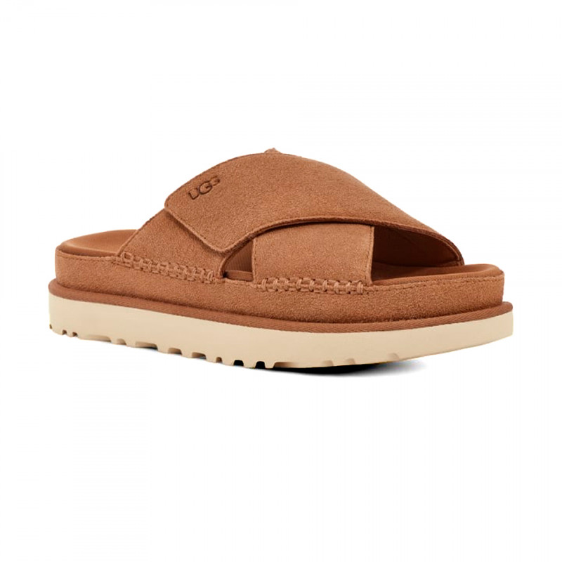 Женские Сандалии UGG Goldenstar Cross Chestnut