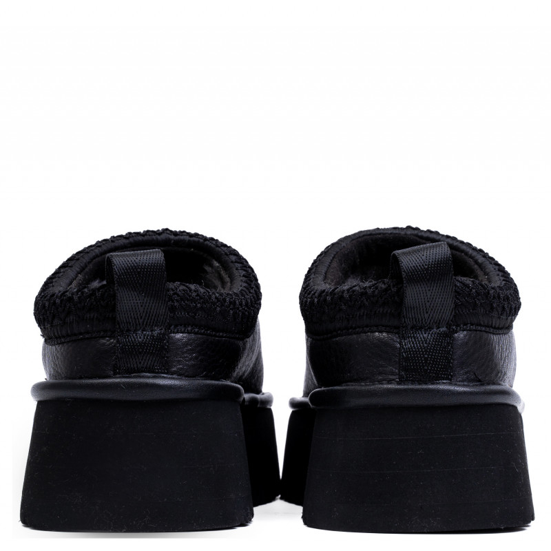 Женские Слипоны UGG Tazz Platform Leather Black