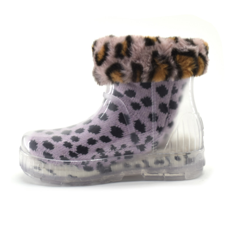 Женские Угги UGG Drizlita Clear Pink Scallop Cheetah