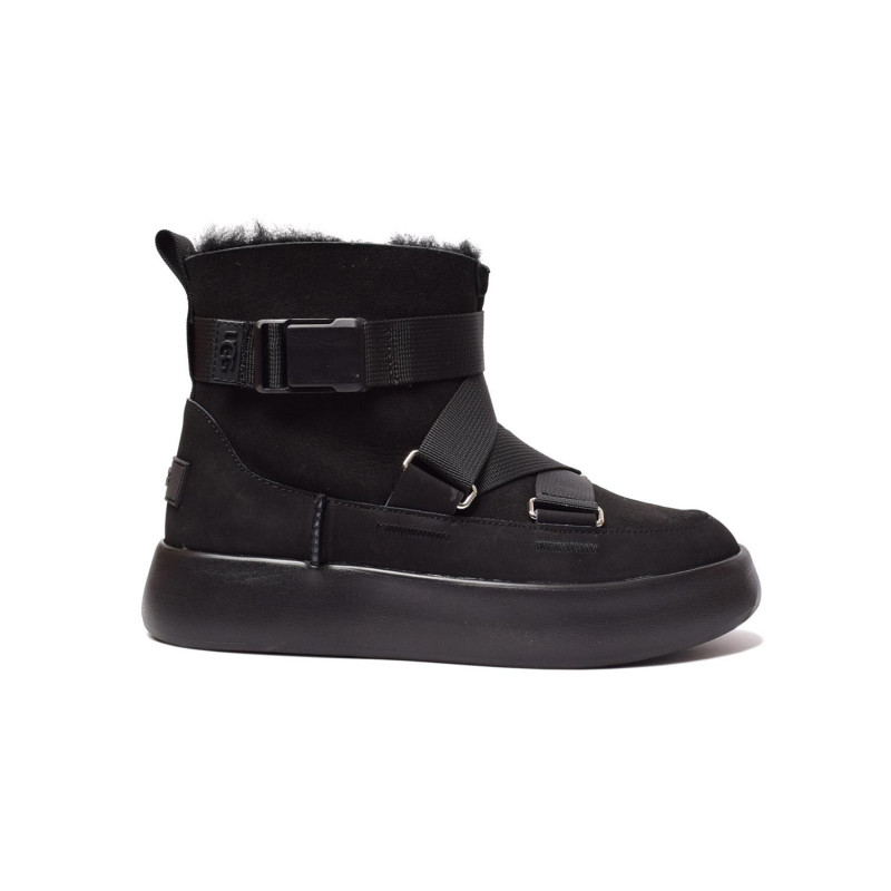 Женские Угги UGG Boom Buckle Boot Black