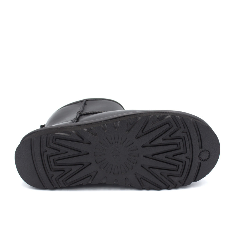 Мужские Угги UGG Mens Classic Mini Leather Black