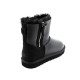 Мужские Угги UGG Mens Classic Mini Double Zip Metallic Black