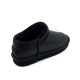 Женские Слипоны UGG Ultra Mini Tasman Leather Black