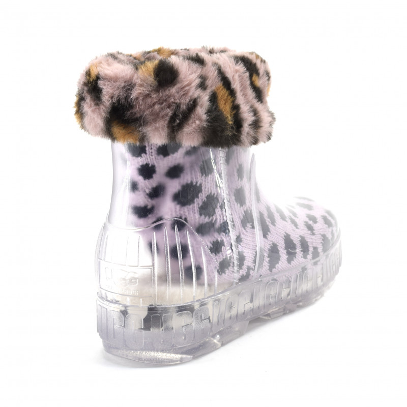 Женские Угги UGG Drizlita Clear Pink Scallop Cheetah