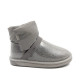 Женские Угги UGG Clear Quilty Boot Grey