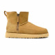 Женские Угги UGG Classic Zip Mini Suede Chestnut
