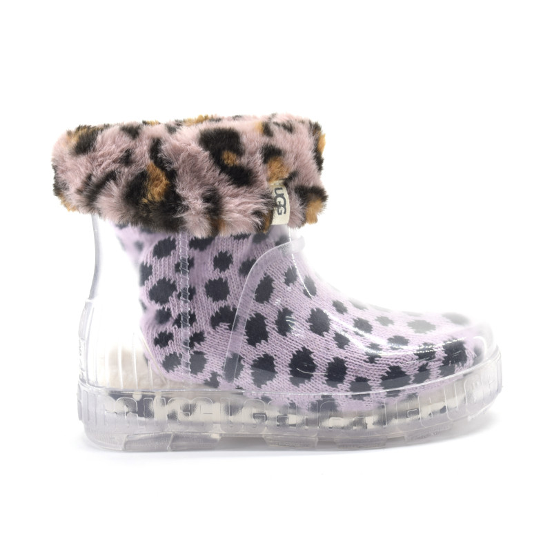 Женские Угги UGG Drizlita Clear Pink Scallop Cheetah