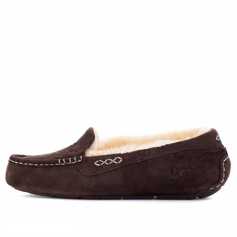 Женские мокасины UGG Ansley Chocolate